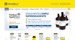 Desktop Screenshot of cicarelli.com